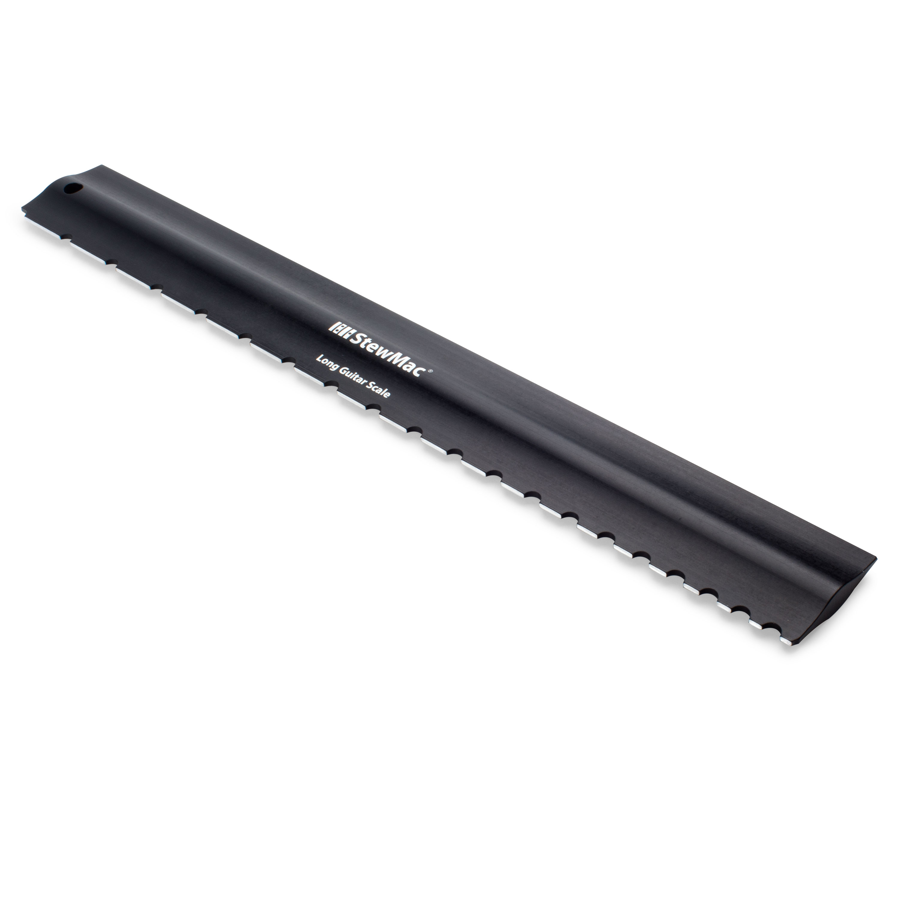 2-en-1 Precision + Straightedge cranté, 2-en-1 Precision + Straightedge cranté, Notched pour guitare à grande échelle